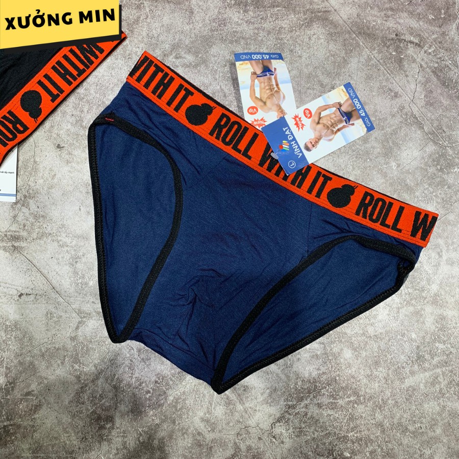 Quần sịp chéo nam chất vải cotton co giãn 4 chiều, thoáng mát mặc như không XƯỞNG MIN MS20