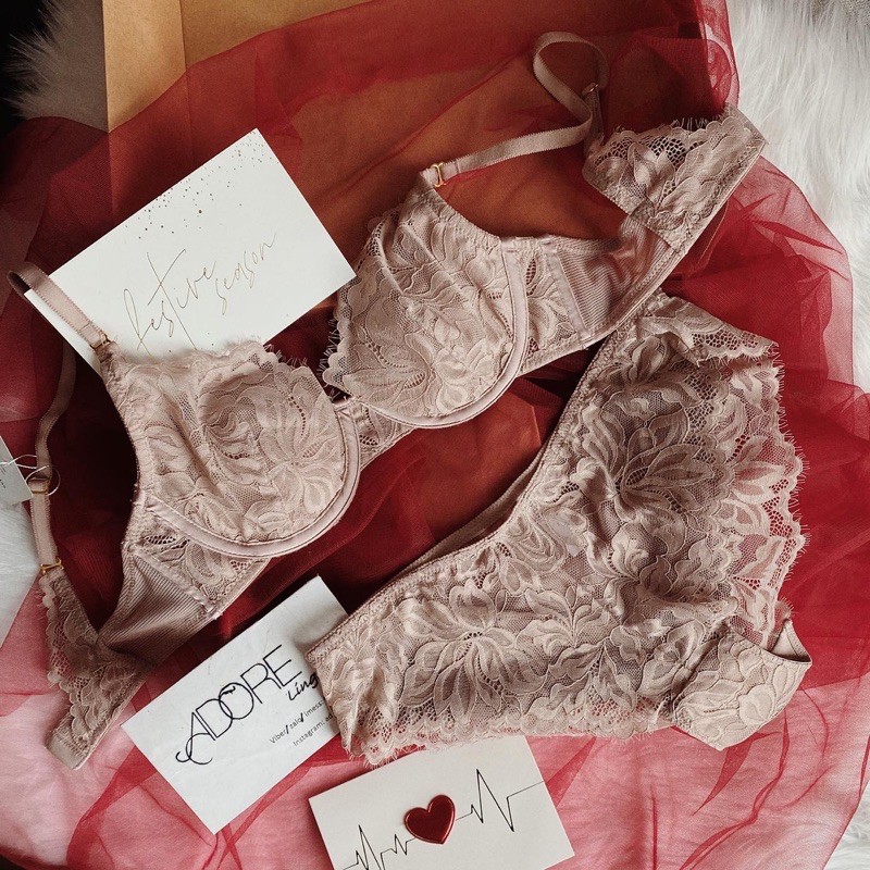 BỘ ĐỒ LÓT NỮ SEXY CÓ GỌNG KHÔNG MÚT ĐỆM MÃ: 8198 | BigBuy360 - bigbuy360.vn