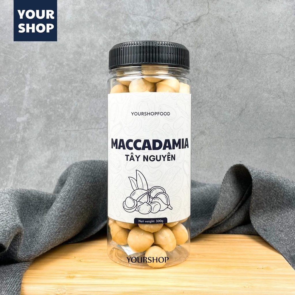 Nhân hạt macca Yourshop, hạt mắc ca Tây Nguyên