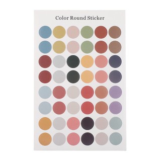 Morandi Dot sticker -  hình dán tròn trang trí