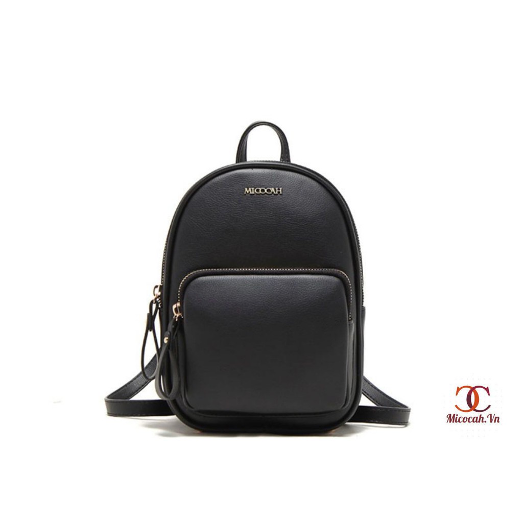 Balo Nữ Đẹp 💖FREESHIP💖 Balo Nữ Mini Chính Hãng MICOCAH Phong Cách Vintage Da Mềm Siêu Đẹp MC08-MICOCAH.VN - Hàng mới v
