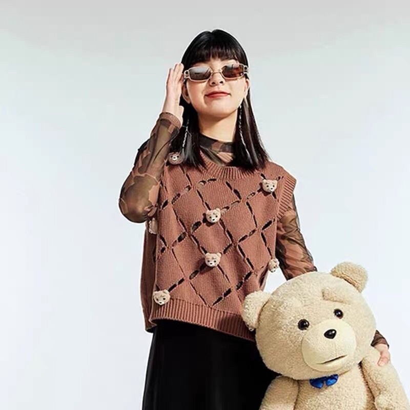 Áo ghile len Peacebird