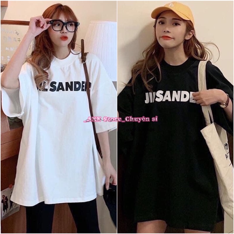 Áo phông tay lỡ form rộng JIL SANDER unisex (annstore)