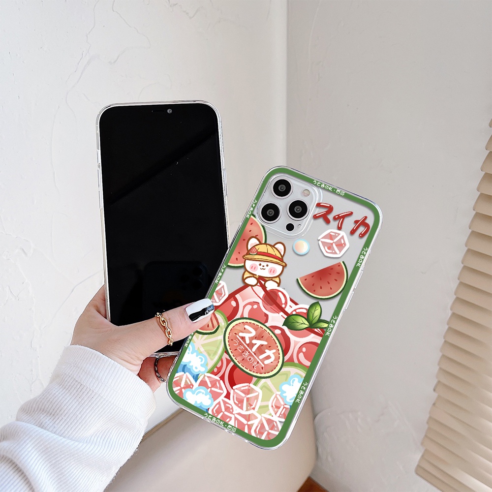 Ốp Điện Thoại Tpu Mềm Chống Sốc In Hình Thỏ Kirby Cho iPhone 11 12 13 pro max XS X XR XSMax 7 8 6 6s plus 5 4 SE 2020