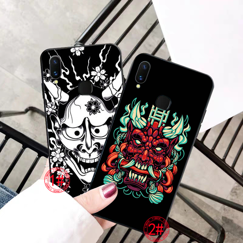 VIVO Y11 V5 Y67 V5S V5 Lite Y66 V7 Plus Y75 Y79 V9 Y85 Y89 V11 V15 Pro Soft Case 17ER Hanya mask tattoo