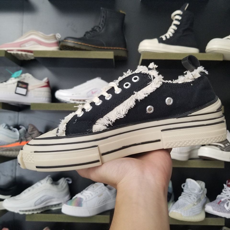 Giày thể thao sneaker vải xước vnxk