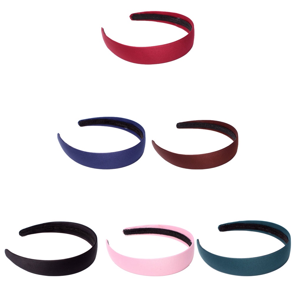 Băng Đô Cài Tóc Màu Trơn Thời Trang