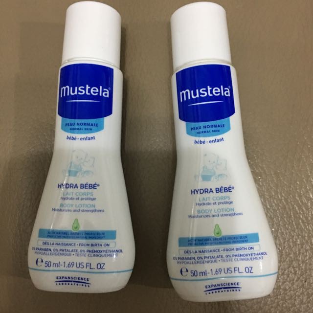 Sữa Dưỡng Ẩm Toàn Thân Cho Bé Mustela Hydra Bebe Body Lotion 50ml