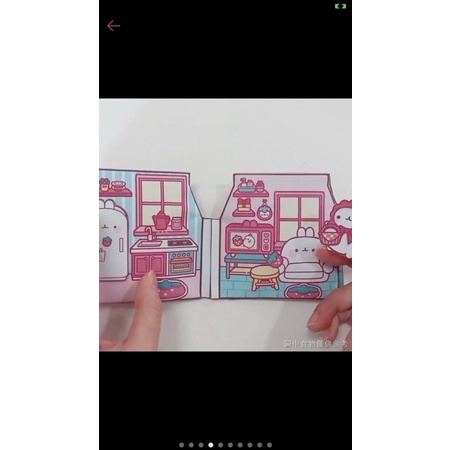 Sách đồ chơi thỏ molang !!!!!👍👍👍👍