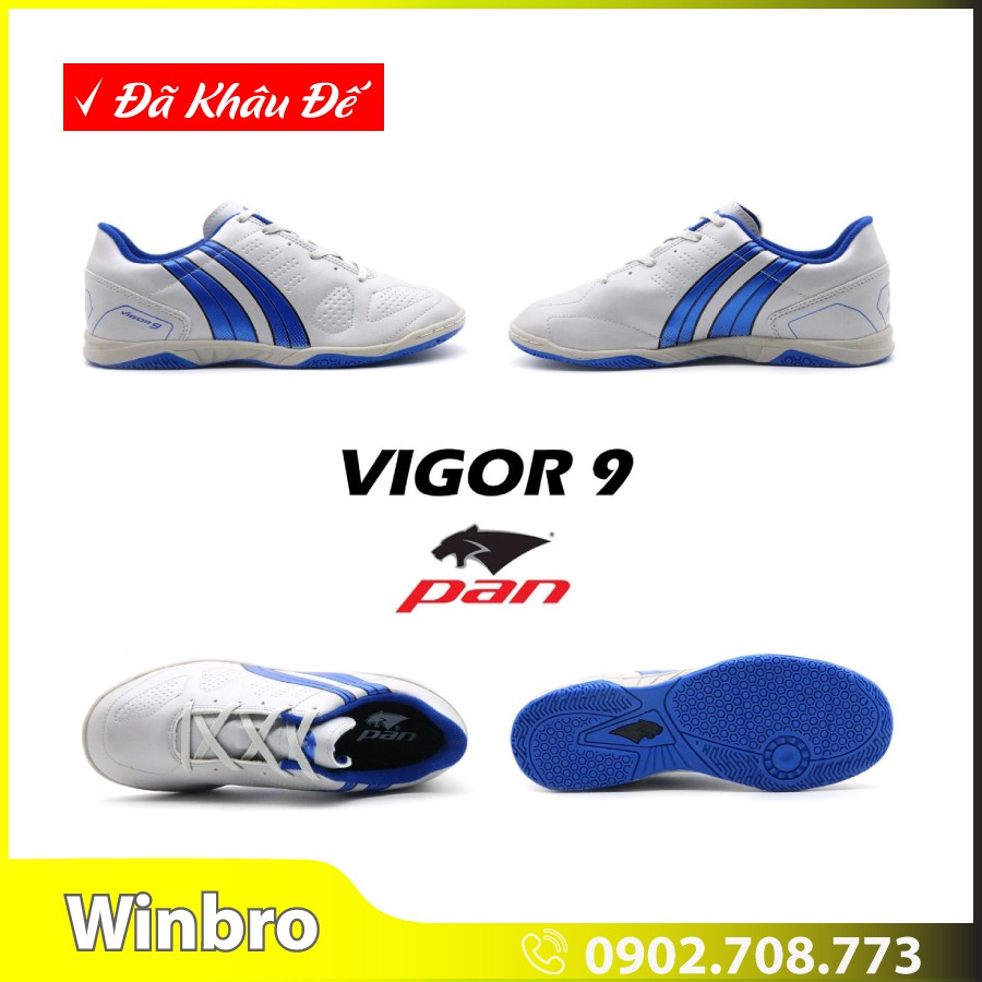 Giày Pan Chính Hãng Đế Bằng Futsal IC - Giày Đá Banh Đá Sân Cỏ Nhân Tạo Hoặc Trong Nhà