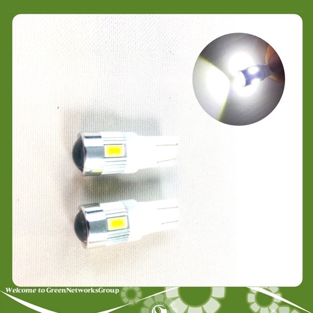 Đèn Led Demi Xi Nhan 6 Tim  chân T10 giá 1 cái