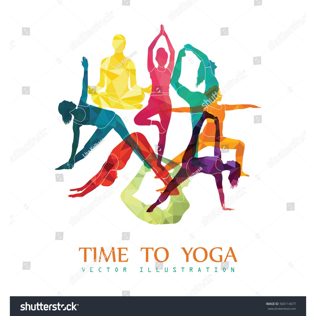 Tranh lụa 3d trang trí chủ đề Yoga Thước 1,5m x 2m YOGA 10