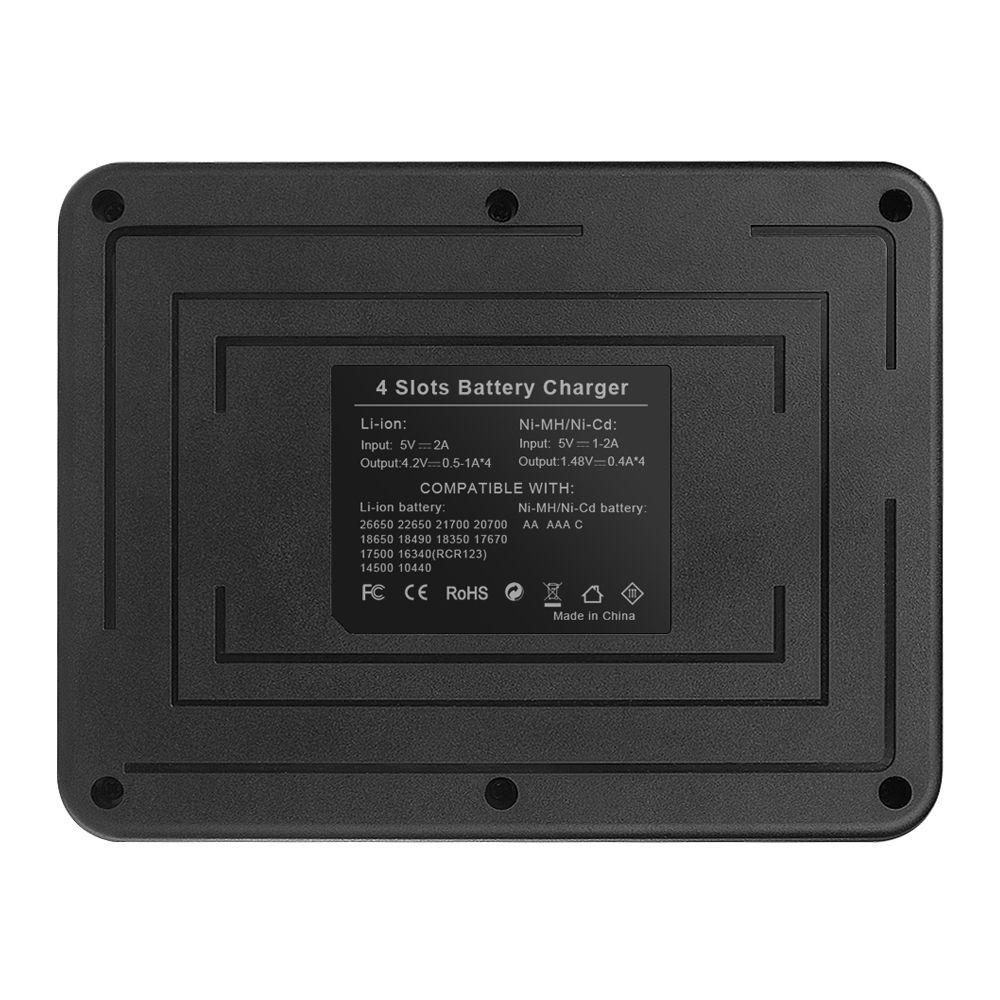 Đế Sạc Pin Nhanh Có Đèn LED Chỉ Báo Cho Pin AA AAA NI-CD NI-MH