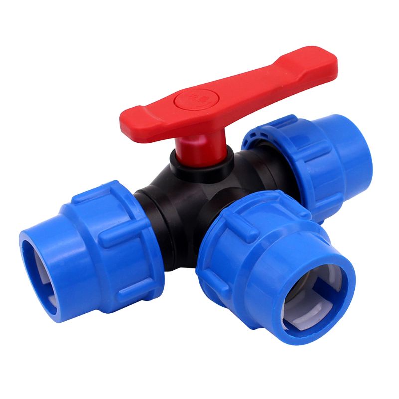 Đầu Nối Ống Nước Hình Chữ T Bằng Nhựa 3 Chiều Áp Suất Cao Đa Năng
