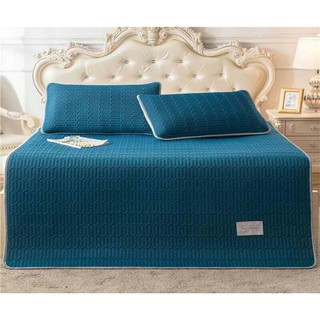 Chiếu Điều Hoà Cao Su Non 3D Tencel Latex loại 1 Nhập khẩu Sheen bedding ( tặng 2 vỏ gối)