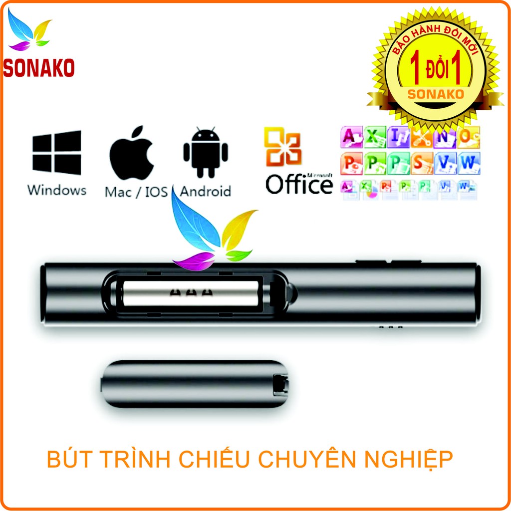 Bút Trình Chiếu Slide VSON N35, Bút trình chiếu slide, mua bút trình chiếu powerpoint, mua bút trình chiếu giá rẻ-Sonako