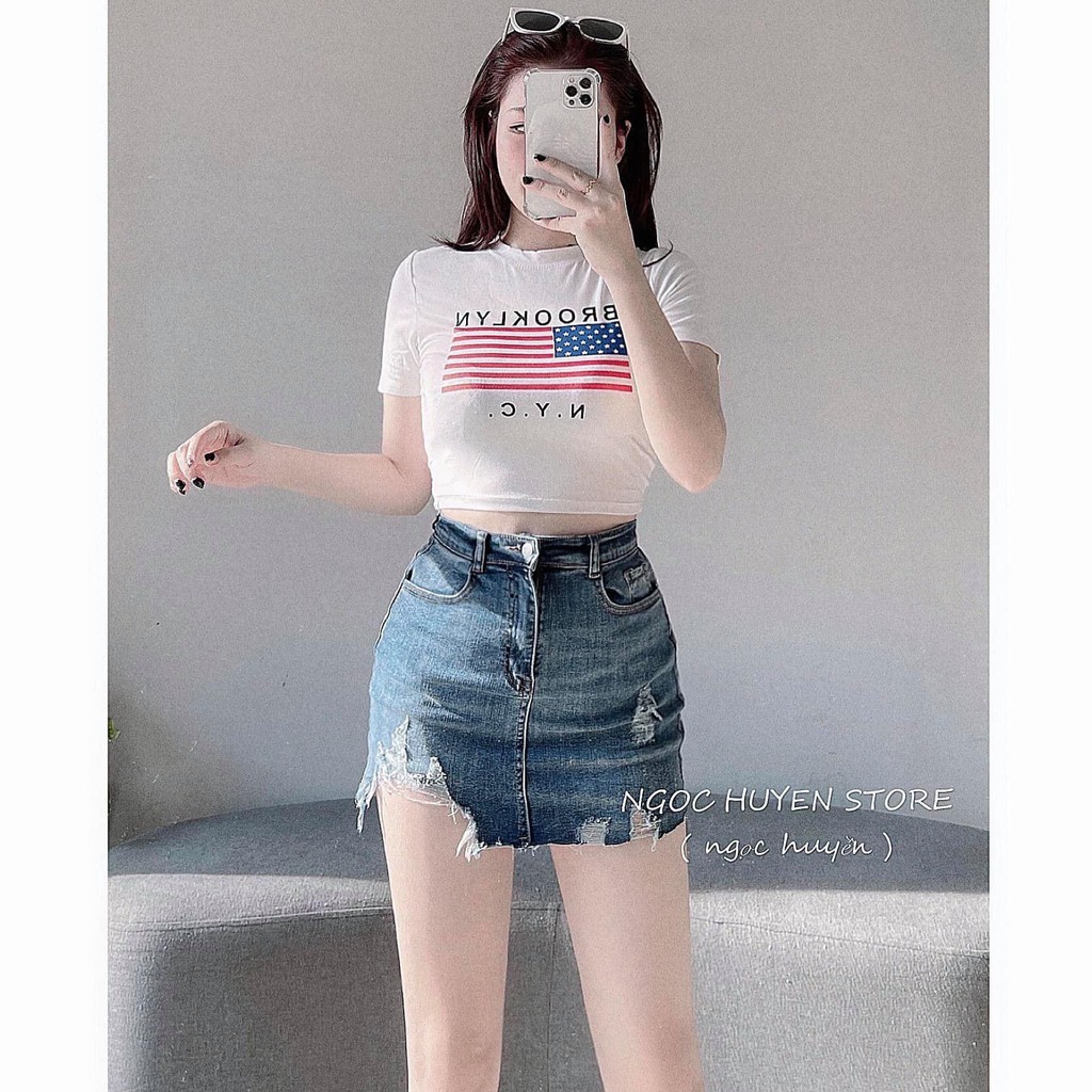 Chân Váy Da Rút Dây Lưng Cao, Quần short jean kiểu váy lưng cao cao cấp | BigBuy360 - bigbuy360.vn