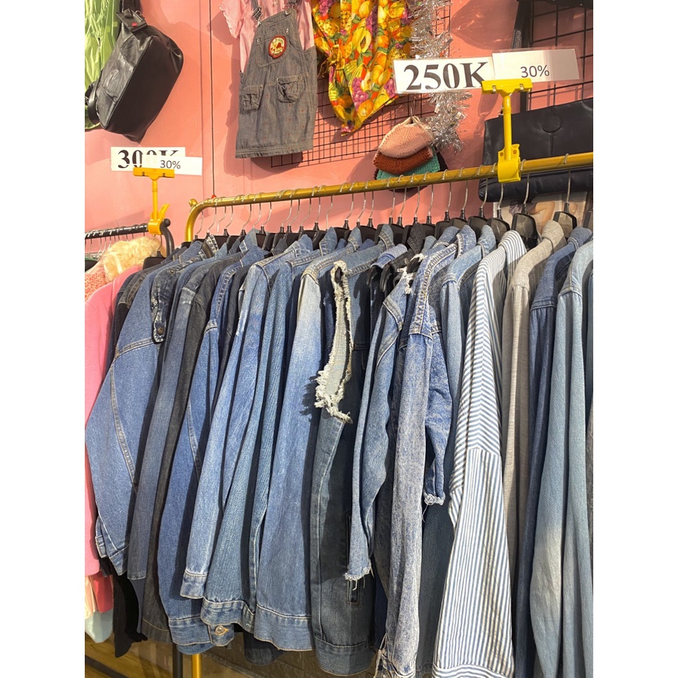 ÁO KHOÁC JEANS - HÀNG SI TUYỂN HÀN QUỐC