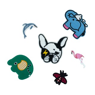 BITTUT Sticker ủi thêu hình động vật
