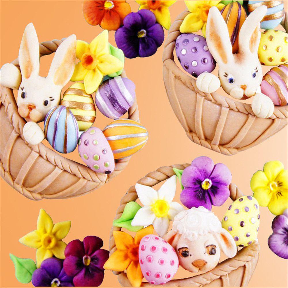 ESPO Khuôn Silicone Tạo Hình Làm Bánh Kẹo Hình Vòm Phục Sinh DIY