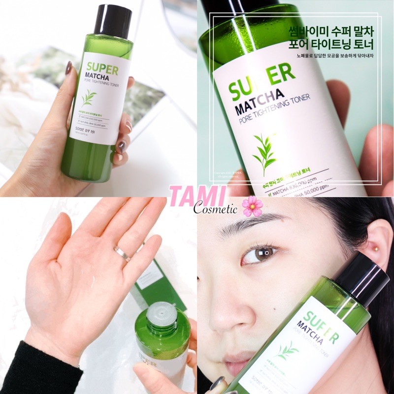 Nước Hoa Hồng Some By Mi Matcha Pore Tightening Toner