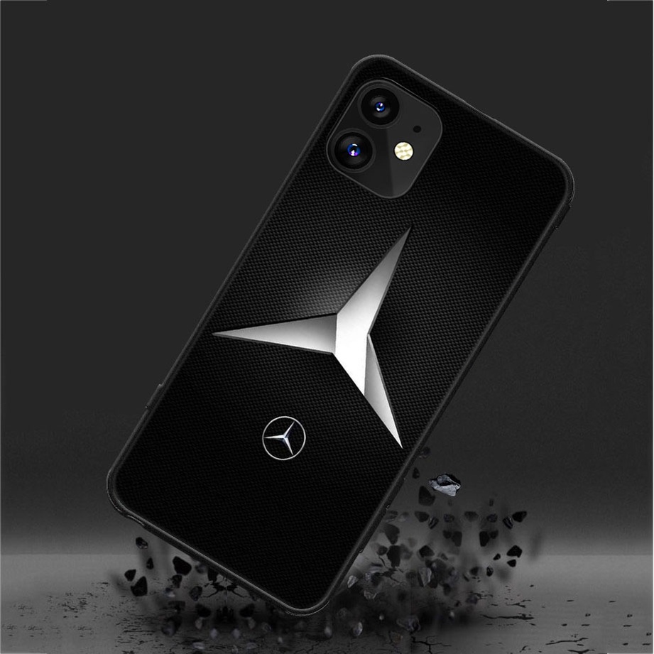 Ốp Điện Thoại Mềm Hình Mercedes Car Cho iPhone 11 Pro Max 12 Pro Max 12 Mini 13 Pro Max