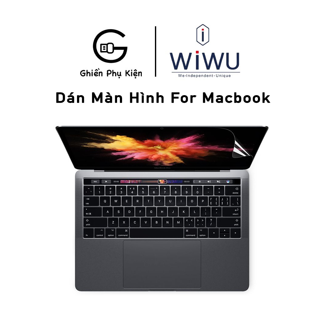Combo 2 Dán Màn Hình Wiwu For Macbook 13/16inch