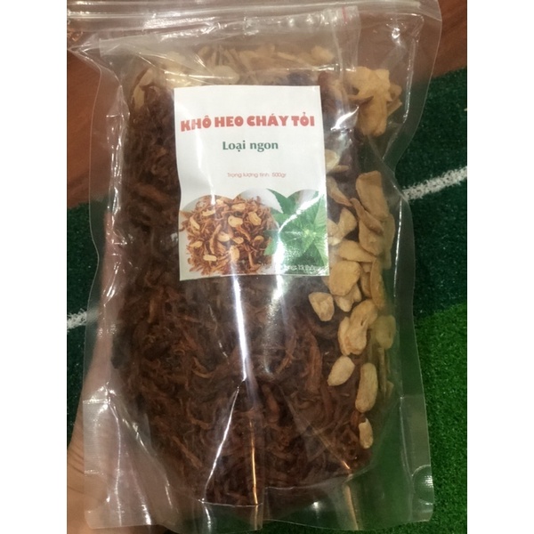 Heo Khô Cháy Tỏi - 500g | BigBuy360 - bigbuy360.vn