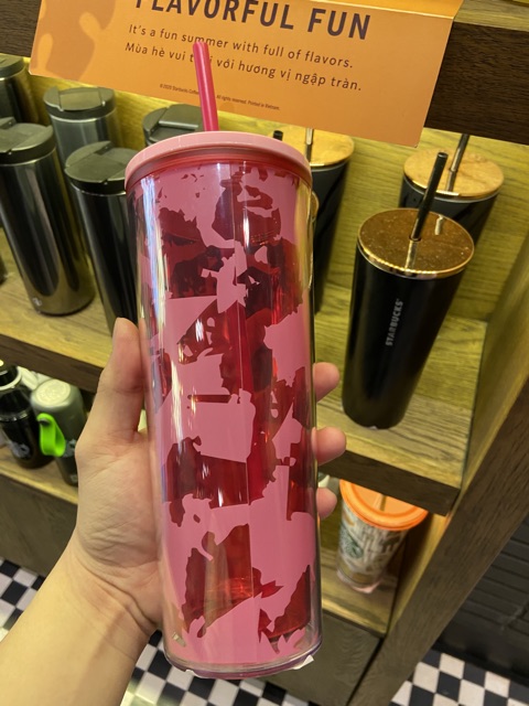 Ly nhựa Teavana - Starbuck chính hãng