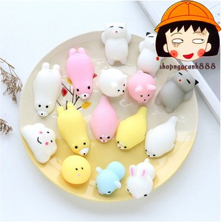 [16 Mẫu Tự Chọn Siêu Đáng Yêu] Đồ Chơi Thú Squishy Mochi Dẻo Bóp Đã Cực Sướng Tay Cứ Muốn Bóp Mãi @@ yuyu