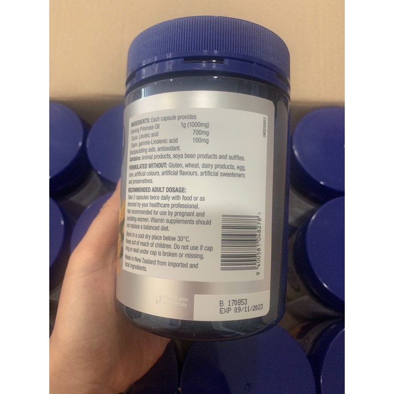 🌸 Tinh dầu hoa anh thảo Wagner Evening Primrose Oil 1000 | Thế Giới Skin Care