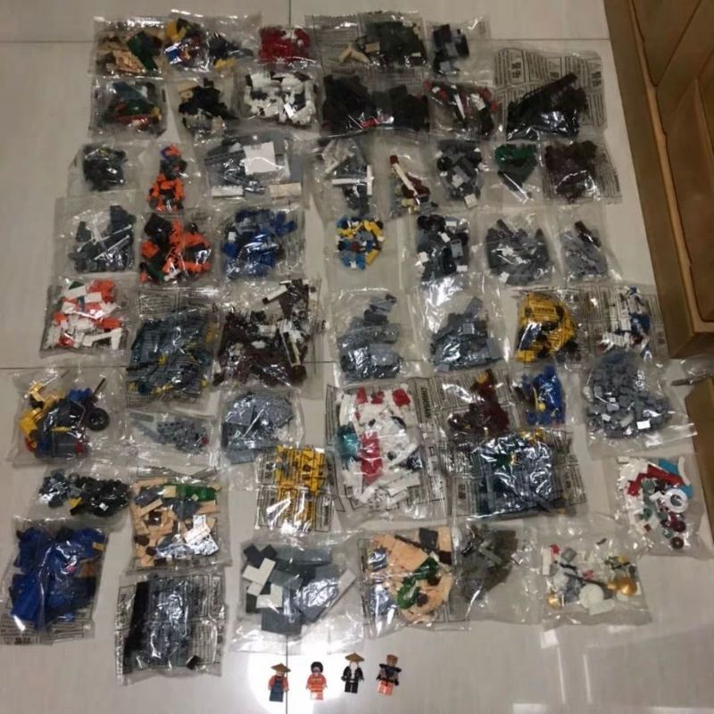 Đồ chơi gạch xếp hình theo cân mới 100%