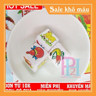 [HOT] Bộ trò chơi bầu cua giấy loại đẹp vui nhộn và giải trí [ẢNH THẬT]