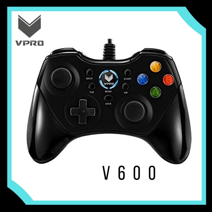 Tay Cầm Chơi Game Có Dây Cho Xbox Vpro Rapoo V600