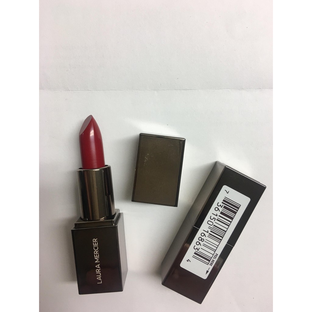 Son đỏ Laura Mercier Rouge Essentiel Silky Crème Lipstick in Rouge Ultime (classic red) minisize 1.4g