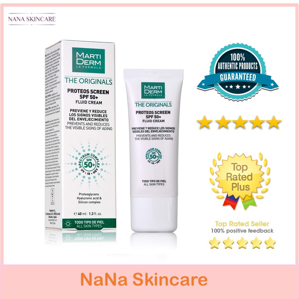 ✅[CHÍNH HÃNG] Kem Chống Nắng MARTIDERM Proteos Screen SPF 50+ Fluid Cream 40ml - Hàng Nhập khẩu công ty