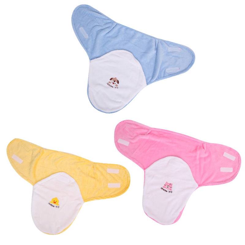 Chăn Quấn Em Bé Họa Tiết Hoạt Hình Dễ Thương