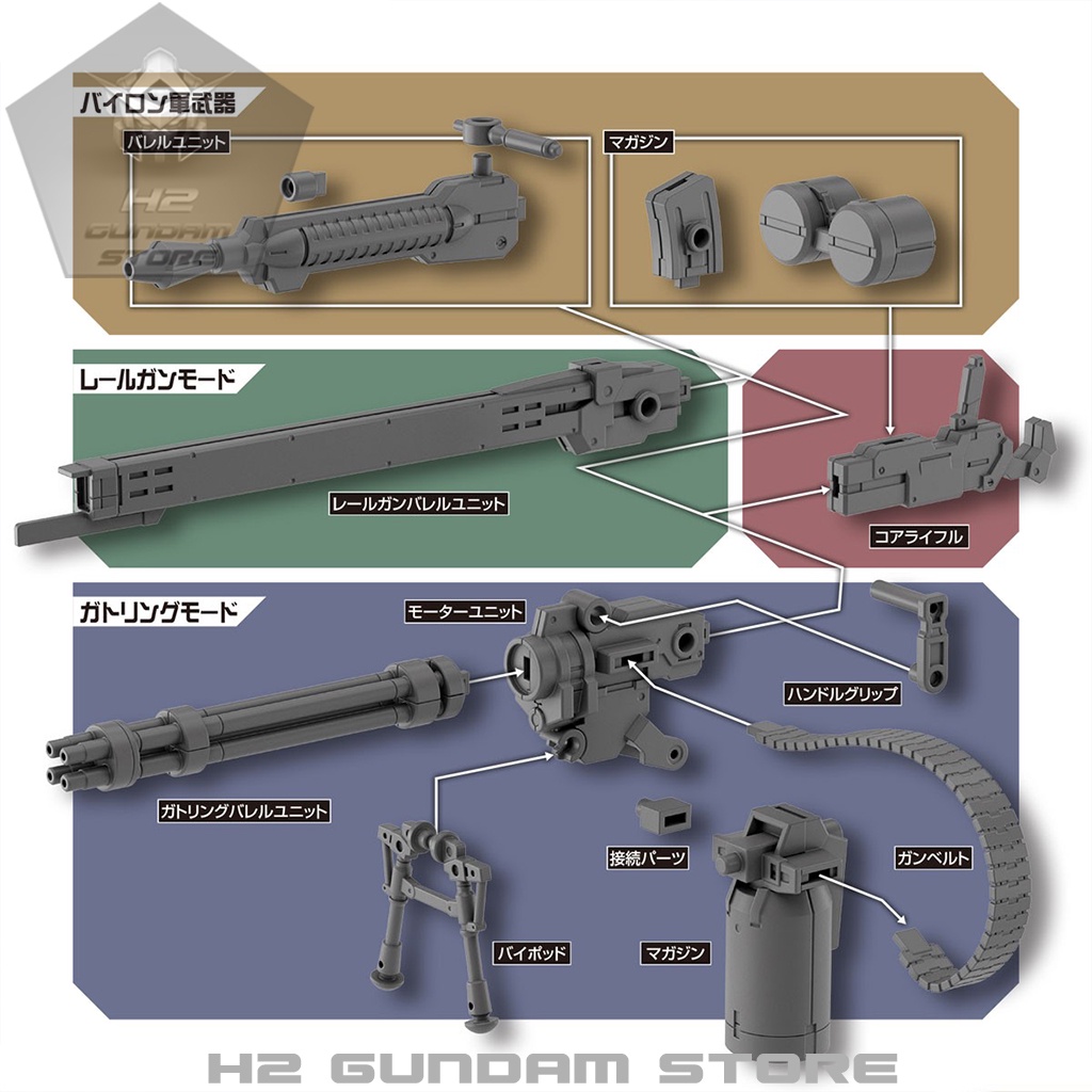 Mô hình Bandai 30MM Customize Weapons