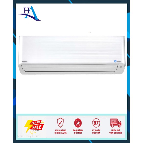 Máy lạnh Toshiba Inverter 1.5 HP RAS-H13N4KCVPG-V (Miễn phí giao tại HCM-ngoài tỉnh liên hệ shop)