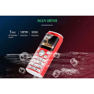 Điện thoại độc lạ siêu nhỏ K8- Mới Fullbox