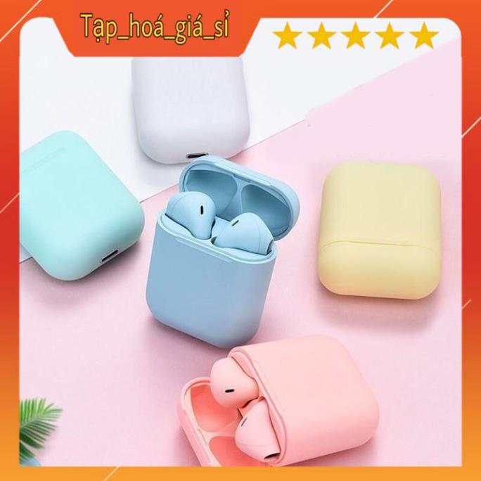 🔥Trợ Ship🔥 Tai nghe bluetooth không dây Inpods i12 TWS, nút cảm ứng âm thanh HIFI có mic đàm thoại