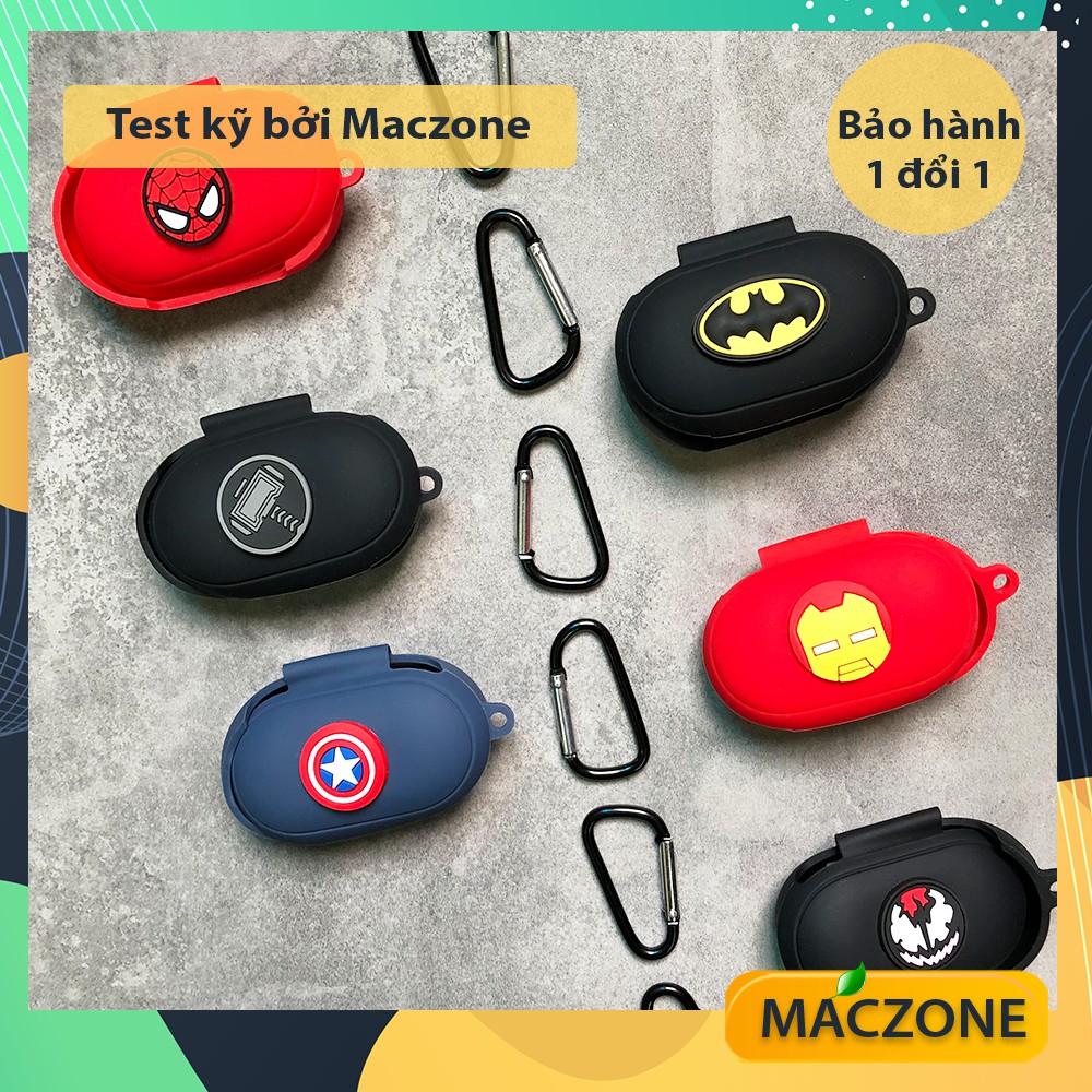 [Marvel] Ốp silicon Galaxy Buds Plus (Buds+) case chống sốc vỏ tai nghe - Tặng Kèm Móc (ZP01)