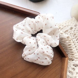 Dây Cột Tóc Họa Tiết Chấm Bi Đơn Giản Thời Trang Nhật Hàn