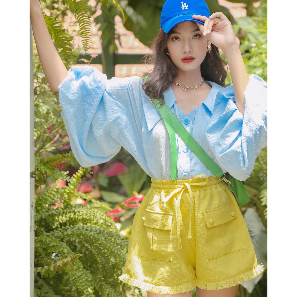PERSIMMON -  Quần short túi đắp Sunny Short