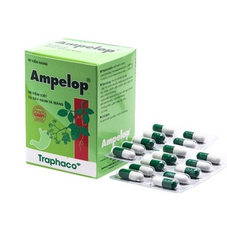 Ampelop dùng khi viêm loét dạ dày hành tá tràng 90 viên nang cứng