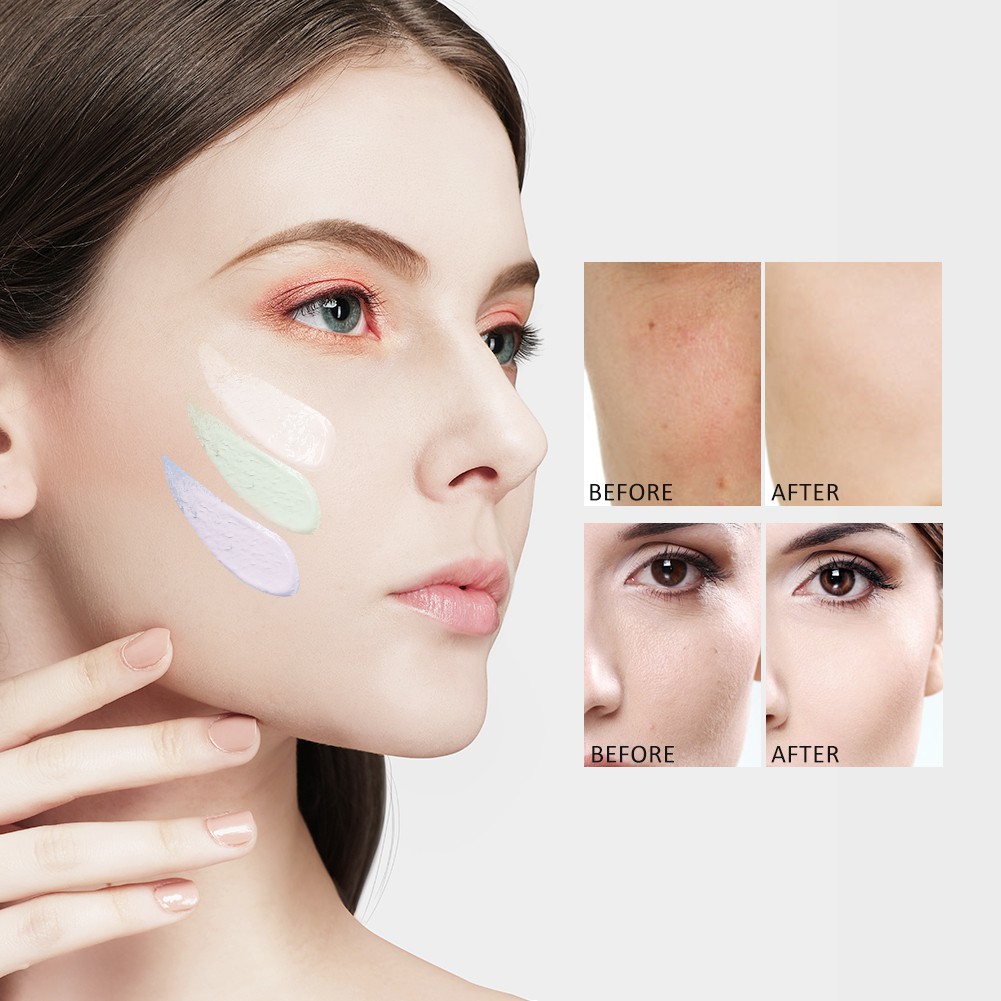 Kem Lót Trang điểm ZEESEA Kem Che Khuyết điểm Lâu Trôi Tự Nhiên 30g