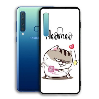 [FREESHIP ĐƠN 50K]  Ốp Lưng Samsung Galaxy A9 2018 - mặt Kính Cường Lực - 03013 7895 MEOMEO02