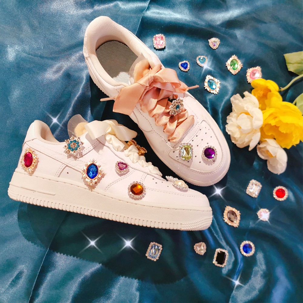 1 phụ kiện hạt kẹp trang trí giày sáng tạo