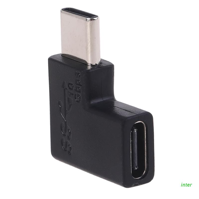 Đầu Chuyển Đổi Usb 3.1 Type C 90 Độ Cho Điện Thoại / Máy Tính Bảng