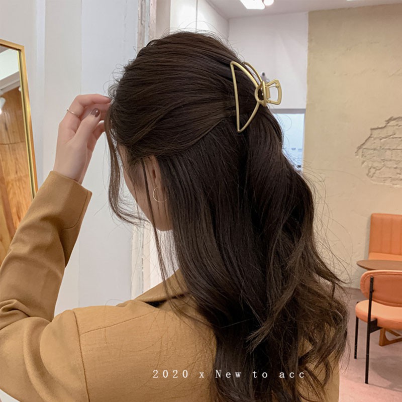 [HÀNG CÓ SẴN] Kẹp tóc nữ càng cua tạo kiểu dáng Hàn quốc hot trend kẹp tóc phía sau